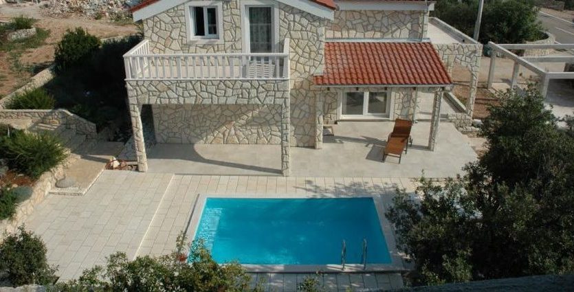 new stone villa for sale Island of Šolta, nova kamena vila na prodaju Otok Šolta