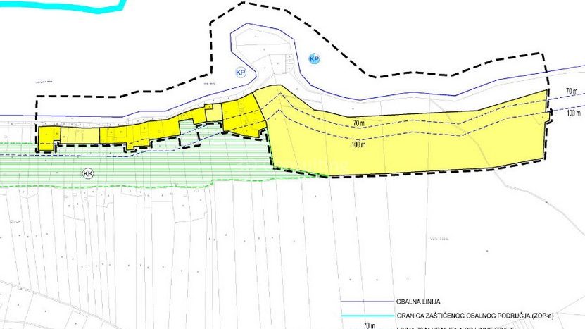 gradevinsko zemljiste obala more korcula land plot for sale 3d consulting (1)